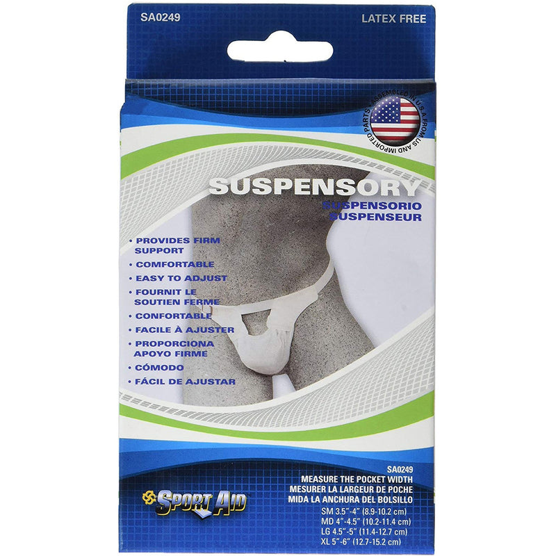 Sport-Aid™ Suspensory Large White (697328_EA) 1/EA