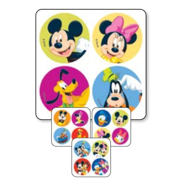 MiniBadges™ 300 per Pack Mickey and Friends Sticker 2-1/2 Inch (452429_PK) 240/PK