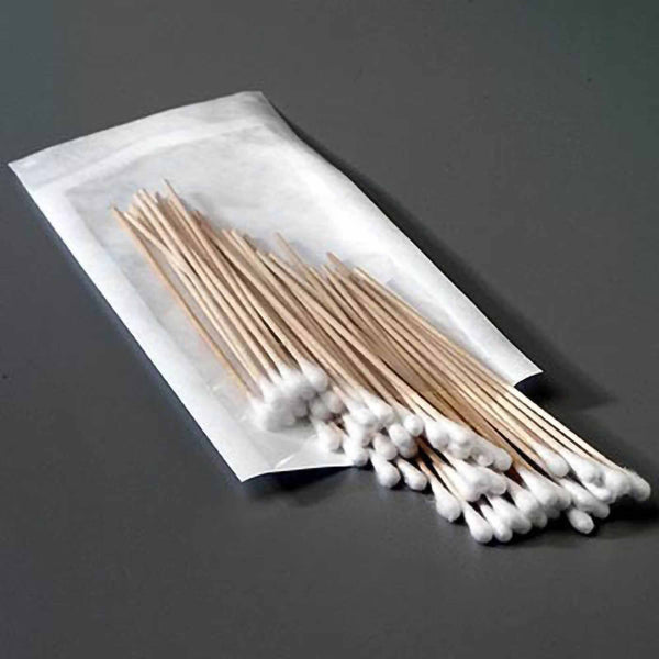 Sklar Swabstick Cotton Tip Wood Shaft 3 Inch Sterile 10 per Pack (770515_PK) 10/PK
