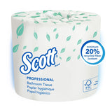 Scott® Essential Toilet Tissue White 1-Ply Standard Size Cored Roll 1210 Sheets 4 X 4-1/10 Inch (506916_RL) 1/RL