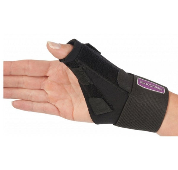 ProCare® Thumb Splint One Size Fits Most Right Hand Black (713978_EA) 1/EA