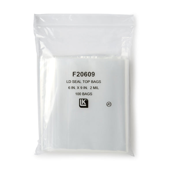 LK® Clear Line Reclosable Bag 6 X 9 Inch LDPE Clear Zipper Closure (1163770_CS) 1000/CS