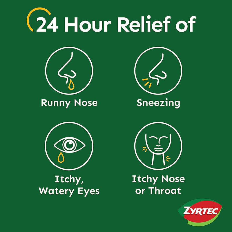 Zyrtec® Allergy Relief 10 mg Strength Tablet 14 per Box (677828_BX) 1/BX