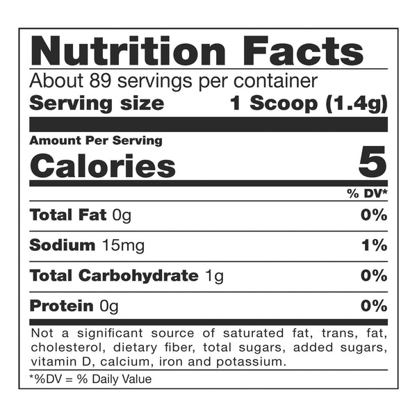 ThickenUp® Clear Food and Beverage Thickener 4.4 oz. Canister Unflavored Powder IDDSI Level 0 Thin (1211310_CS) 12/CS