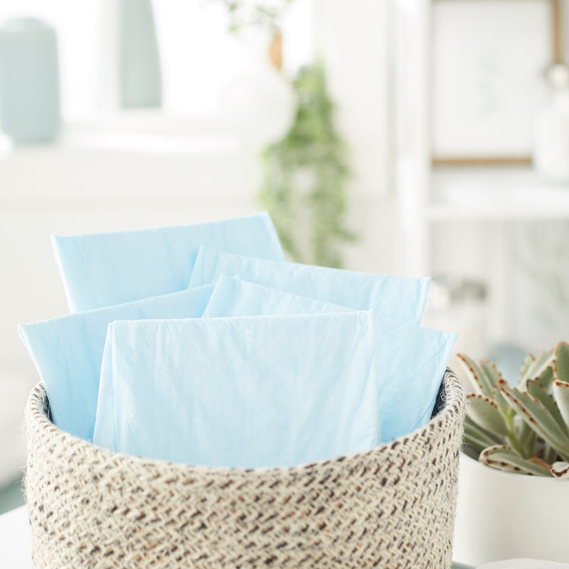 TENA® Regular Disposable Underpad 17 X 24 Inch Fluff Light Absorbency (450009_CS) 12/CS