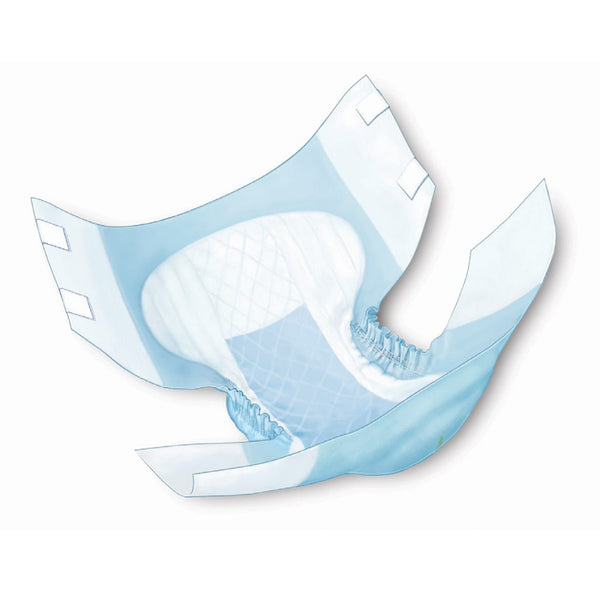 Wings™ Quilted Plus with BreatheEasy™ Technology Unisex Adult Incontinence Brief Large Disposable Heavy Absorbency (1176299_CS) 72/CS