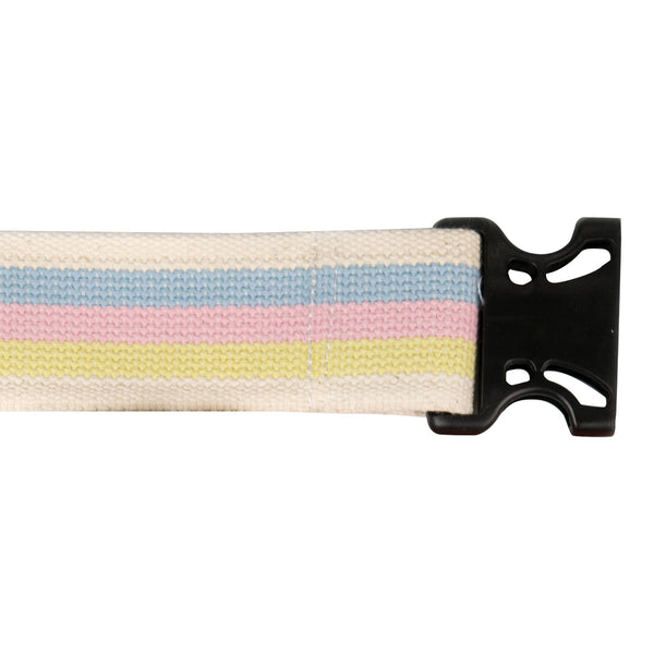 McKesson Gait Belt 60 Inch Length Pastel Stripe Polyester (864691_CS) 48/CS