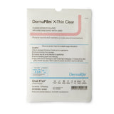 DermaFilm® Thin Hydrocolloid Dressing Film Backing 4 X 6 Inch Oval Hydrocolloid / Film (1095074_EA) 1/EA
