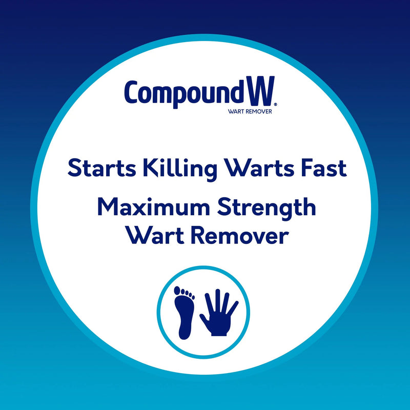 Compound W® Wart Remover 17% Strength Topical Solution 0.31 oz. (1218797_EA) 1/EA