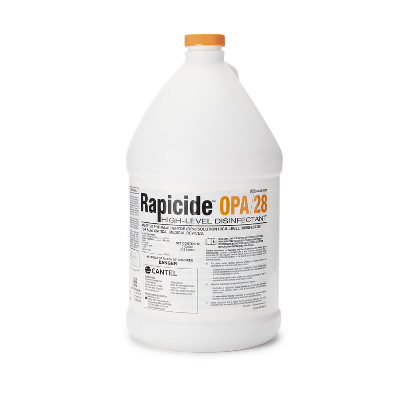 Rapicide™ OPA/28 OPA High-Level Disinfectant RTU Liquid 1 gal. Jug Reusable (835023_CS) 4/CS