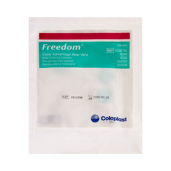 Clear Advantage® Male External Catheter Self-Adhesive Strip Silicone Medium (205264_EA) 1/EA
