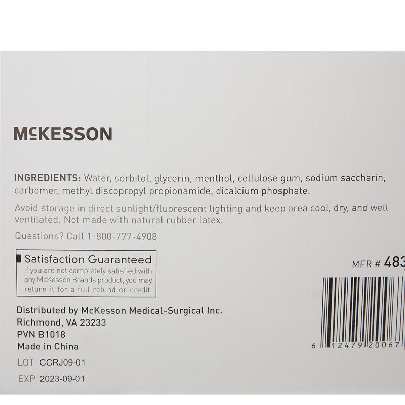 McKesson Oral Swab Dentifrice Foam Tip 10 per Pack (862155_PK) 1/PK