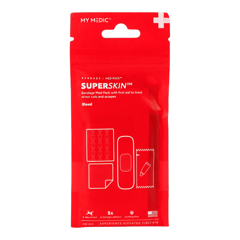 My Medic™ MED PACKS SuperSkin First Aid Kit Plastic Pouch (1207738_EA) 1/EA
