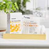 McKesson Skin Closure Strip 1/4 X 3 Inch Nonwoven Material Flexible Strip Tan (876300_CS) 200/CS
