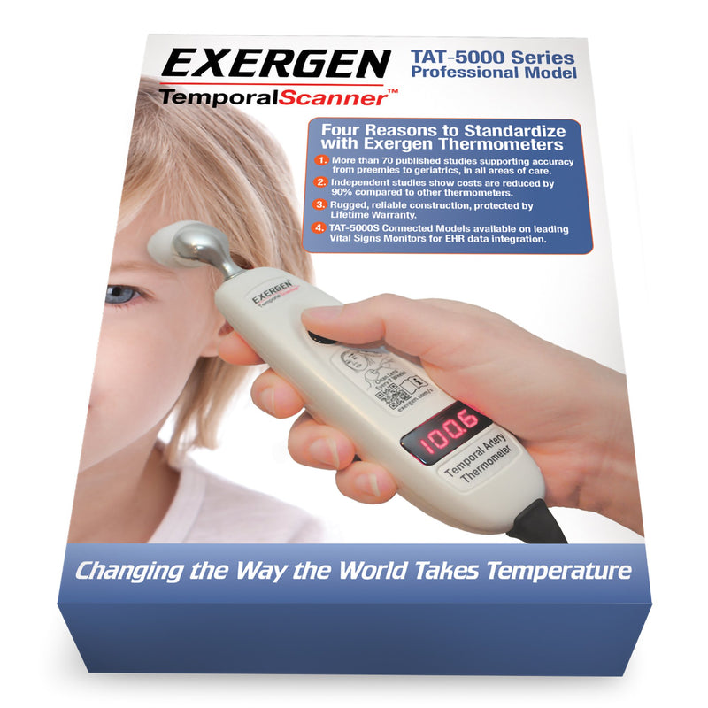 Temporal Scanner™ Temporal Contact Thermometer Temporal Probe Handheld (1239311_EA) 1/EA