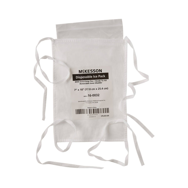 McKesson Ice Bag General Purpose 7 X 10 Inch Fabric Disposable (485416_EA) 1/EA