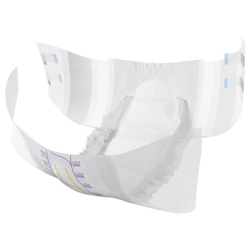 Abena Slip Flexi Fit Unisex Adult Incontinence Brief Large / X-Large Disposable Heavy Absorbency (1246196_PK) 18/PK
