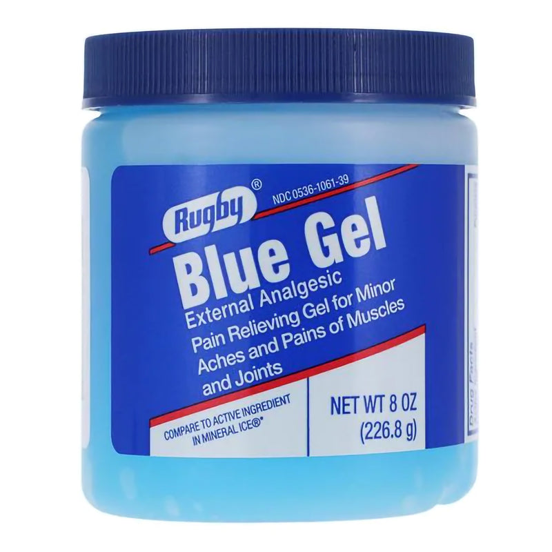 Rugby® Topical Pain Relief 2% Strength Menthol Topical Gel 8 oz. (1117651_EA) 1/EA