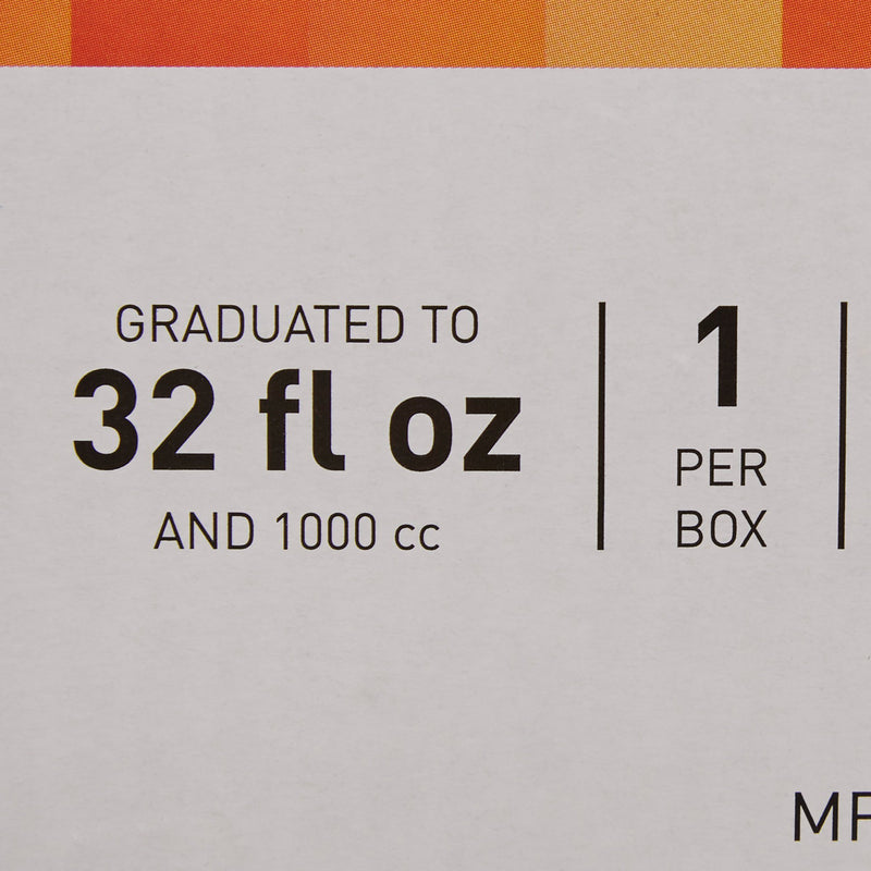 McKesson Male Urinal 32 oz. / 946 mL With Closure Single Patient Use (1103369_CS) 6/CS