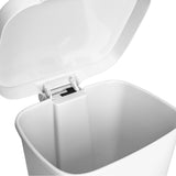 McKesson Trash Can 32 Quart / 8 gal. White Plastic Rectangular (1223706_EA) 1/EA