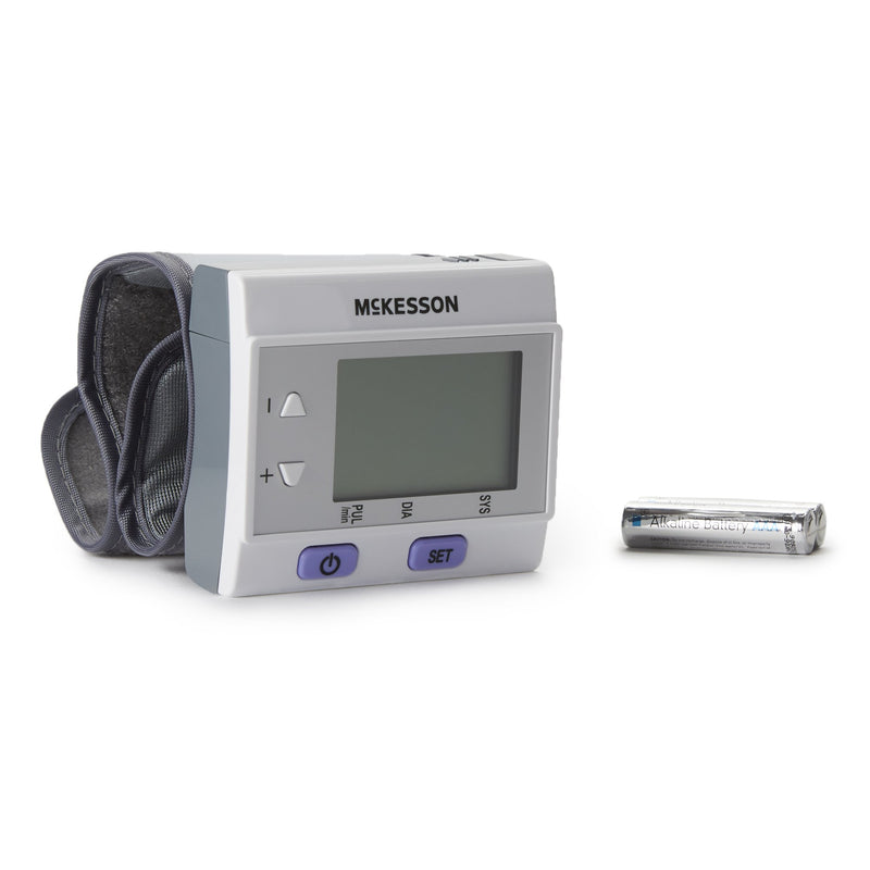 McKesson Brand Home Automatic Digital Blood Pressure Monitor One Size Fits Most Cuff Nylon Cuff Desk Model (854387_CS) 8/CS