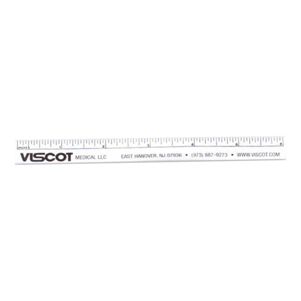 Viscot Industries Wound Measuring Ruler 6 Inch Length NonSterile (704560_CS) 100/CS