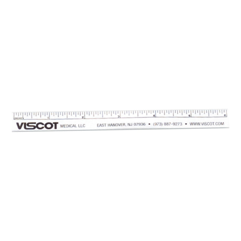 Viscot Industries Wound Measuring Ruler 6 Inch Length NonSterile (704560_CS) 100/CS