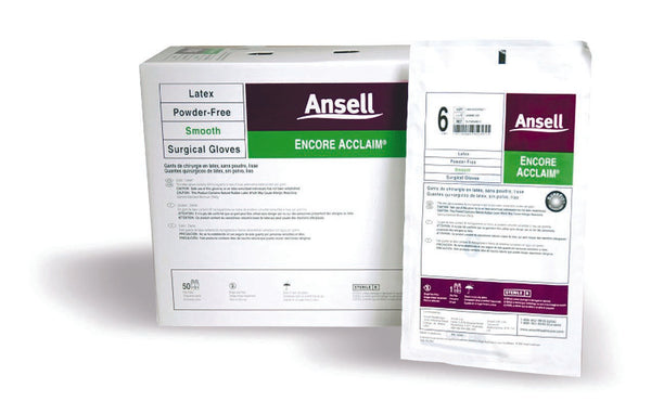 ENCORE® Latex Acclaim Surgical Glove Size 7 Sterile Latex Standard Cuff Length Smooth Ivory Chemo Tested (372897_EA) 1/EA