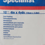 Specialist® Sterile Cast Padding Undercast 4 Inch X 4 Yard Cotton / Rayon NonSterile (4894_CS) 72/CS
