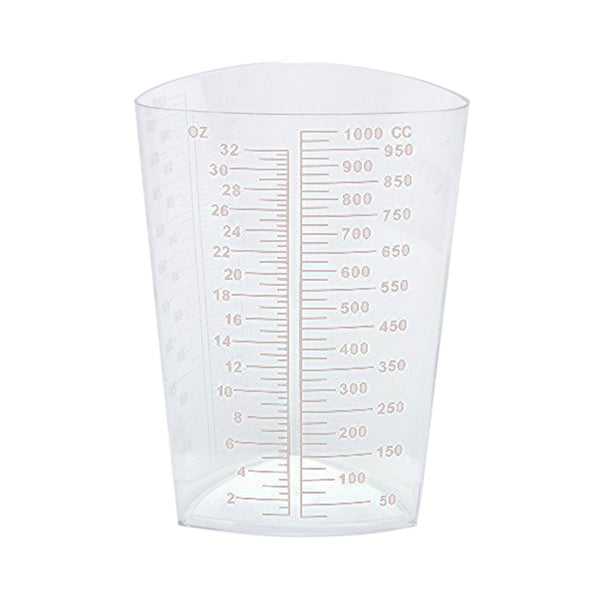 Oakridge Products Graduated Beaker Pathology Container Polypropylene 1,000 mL (32 oz.) (1039881_EA) 1/EA