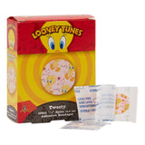 Looney Tunes™ Adhesive Spot Bandage 7/8 Inch Plastic Round Kid Design (Tweety) Sterile (516298_BX) 1/BX