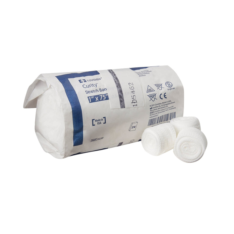 Curity™ Conforming Bandage 1 X 75 Inch 1-Ply NonSterile 24 per Pack (188581_BG) 24/BG