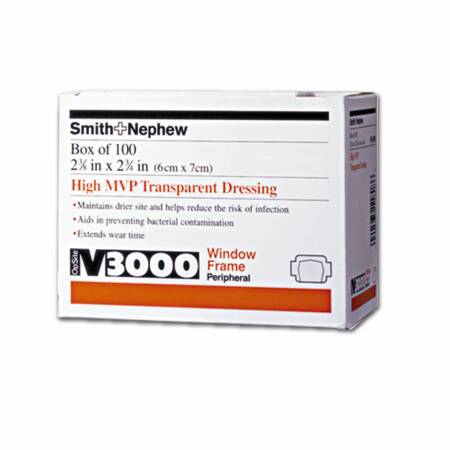 IV3000™ I.V. Dressing REATIC Film 3-1/2 X 4-3/4 Inch Sterile (482916_BX) 50/BX