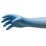 NitriDerm® EP Exam Glove Small NonSterile Nitrile Extended Cuff Length Fully Textured Blue Chemo Tested / Fentanyl Tested (812545_BX) 100/BX