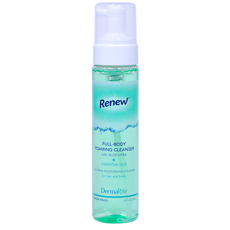 Renew™ Rinse-Free Body Wash Foaming 8 oz. Pump Bottle Citrus Scent (776333_EA) 1/EA
