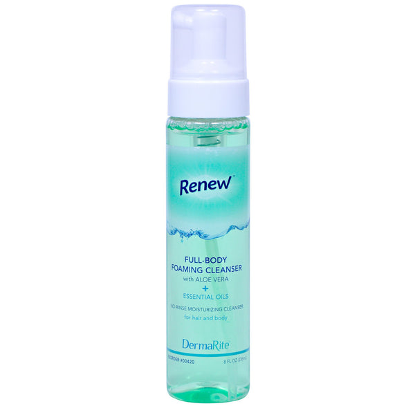 Renew™ Rinse-Free Body Wash Foaming 8 oz. Pump Bottle Citrus Scent (776333_CS) 12/CS