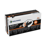 Black-Fire* Exam Glove Medium NonSterile Nitrile Standard Cuff Length Textured Fingertips Black / Orange Fentanyl Tested (1018793_BX) 1/BX