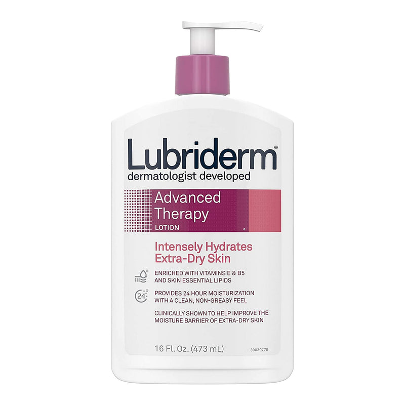 Lubriderm® Advanced Therapy Hand and Body Moisturizer 16 oz. Pump Bottle Scented Lotion (406636_EA) 1/EA