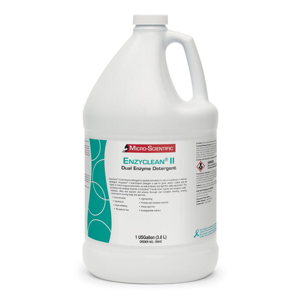 Enzyclean® II Dual Enzymatic Instrument Detergent Liquid Concentrate 1 gal. Jug Spearmint Scent (244200_EA) 1/EA