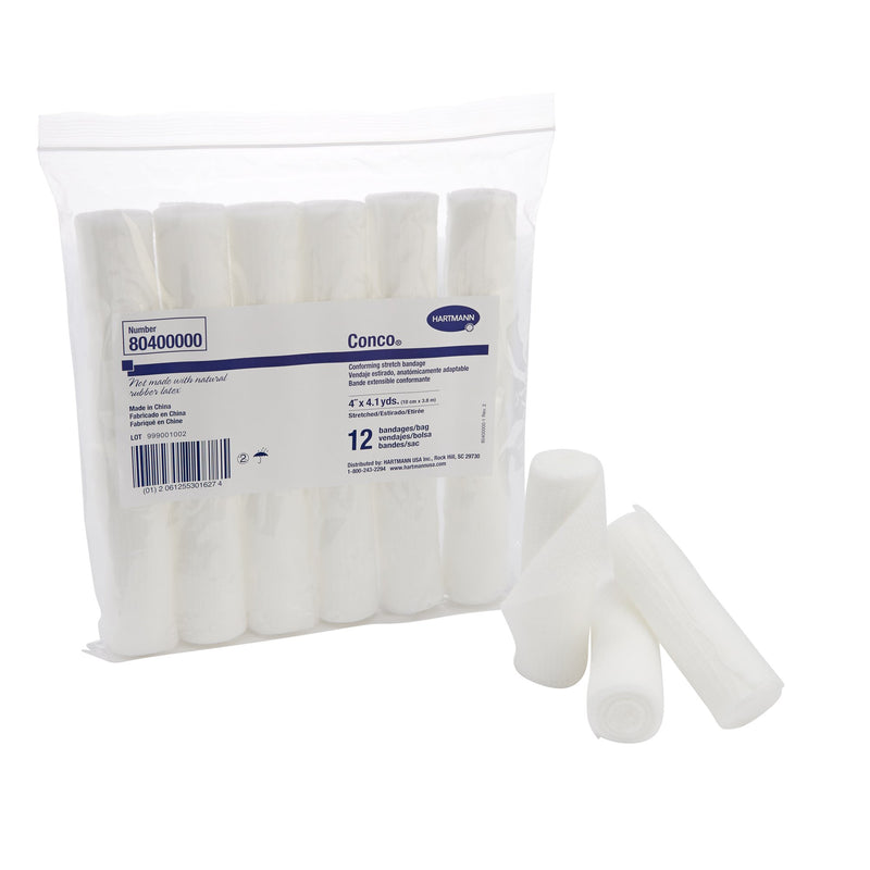 Conco® Conforming Bandage 4 Inch X 4-1/10 Yard 1-Ply NonSterile 12 per Pack (403730_BX) 12/BX