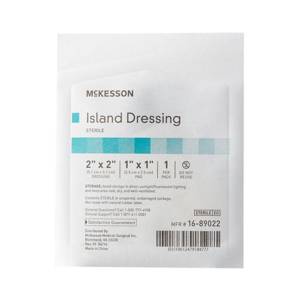 McKesson Island Dressing 2 X 2 Inch Square Sterile (491825_EA) 1/EA