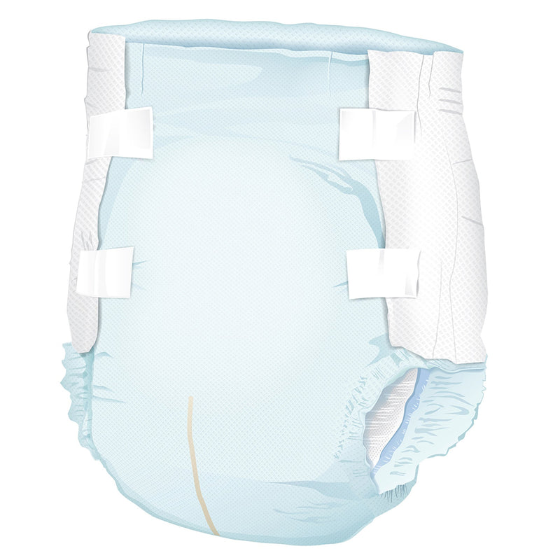McKesson Classic Unisex Adult Incontinence Brief Large Disposable Light Absorbency (973139_CS) 72/CS