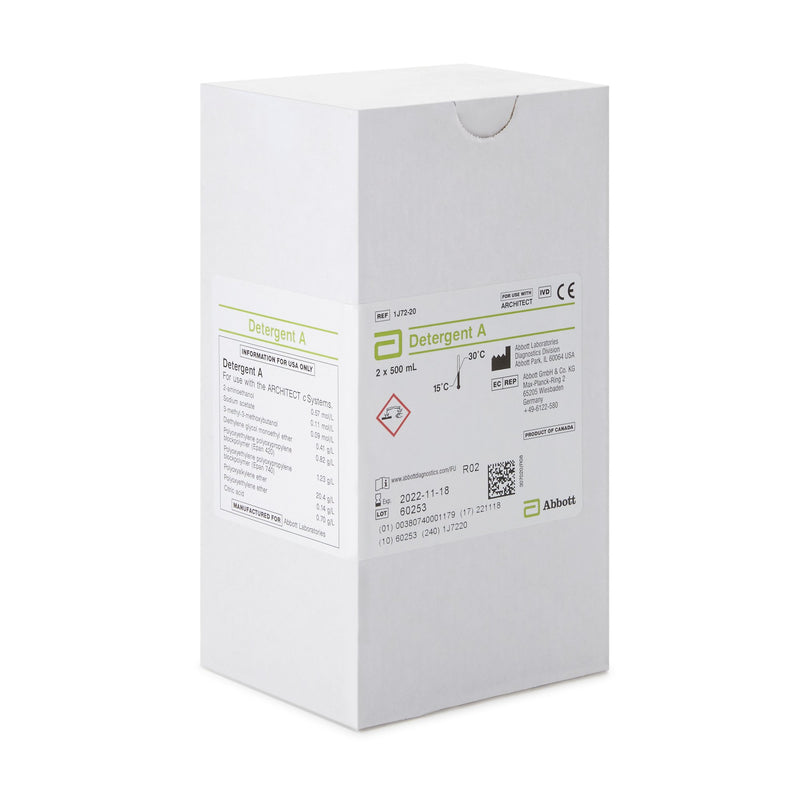 Architect™ Detergent A General Chemistry System Reagent Detergent For Architect c16000 Analyzer (867684_EA) 1/EA