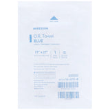 McKesson O.R. Towel 17 W X 27 L Inch Blue Sterile (277859_PK) 1/PK