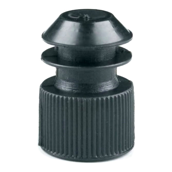 McKesson Tube Closure Polyethylene Flanged Plug Cap Black 13 mm For Use with 13 mm Blood Drawing Tubes, Glass Test Tubes, Plastic Culture Tubes NonSterile (1175280_BG) 1000/BG