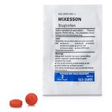 McKesson Pain Relief 200 mg Strength Ibuprofen Unit Dose Tablet 200 per Box (1111735_BX) 200/BX