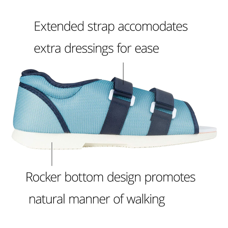 Össur® Mesh Top Post-Op Shoe Medium Female Blue (453138_EA) 1/EA