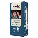 Bambo® Dreamy Night Pant Unisex Youth Training Pants Pull On with Tear Away Seams Size 8 to 15 Years Disposable Heavy Absorbency (1255465_PK) 10/PK