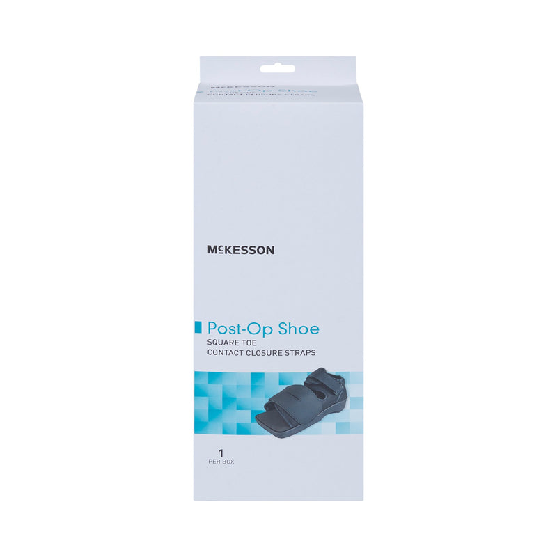 McKesson Post-Op Shoe X-Large Unisex Black (1159129_EA) 1/EA