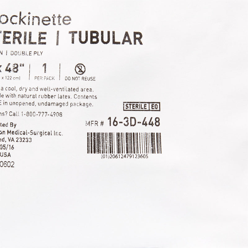 McKesson Surgical Stockinette Tubular 4 X 48 Inch Sterile (460831_EA) 1/EA
